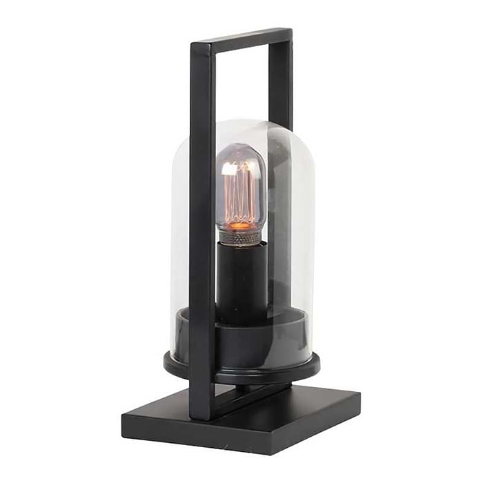 Tafellamp Tiburio zwart 1-lichts lengte 15cm FREELIGHT - T3308Z