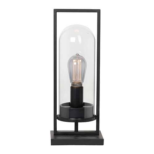Tafellamp Tiburio zwart 1-lichts lengte 43