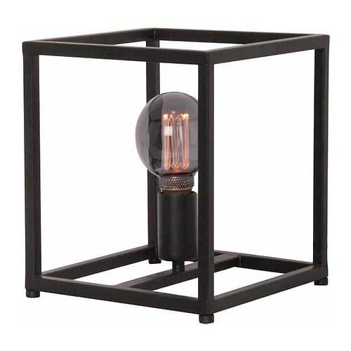 Tafellamp Palco zwart 1-lichts hoogte 23cm FREELIGHT - T5623Z