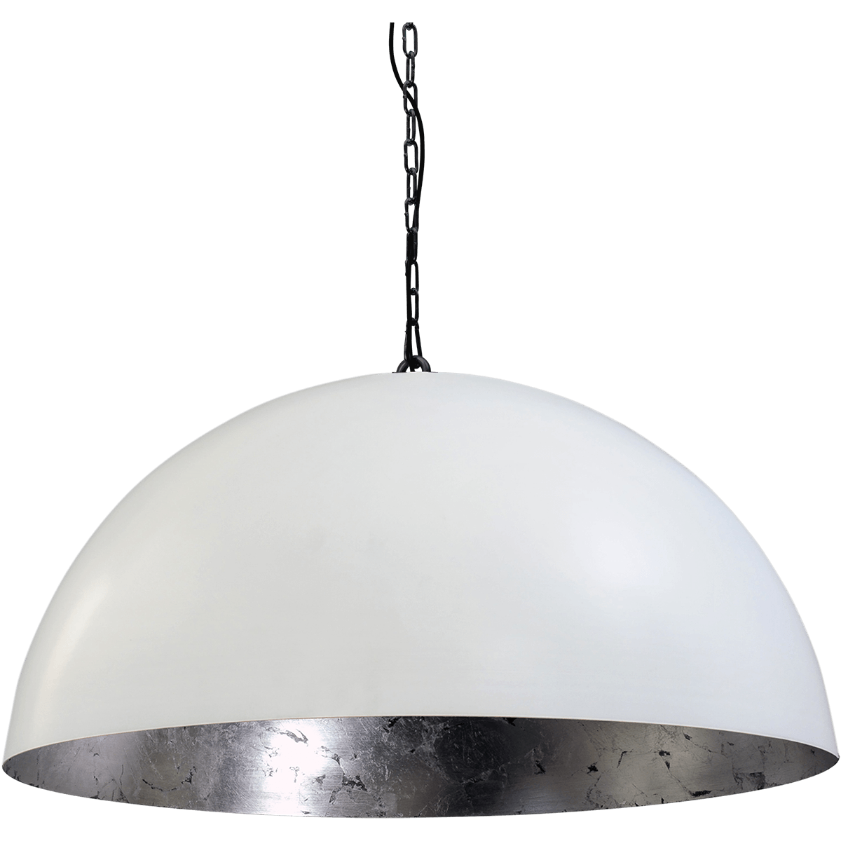 Industriële hanglamp Larino Ø100cm wit 1x E27 | 22kg