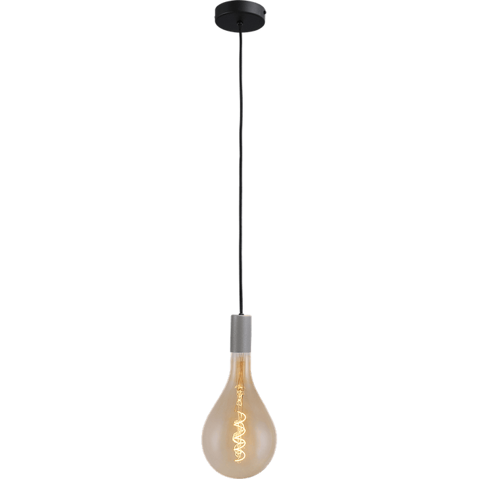 Hanglamp Tessi 1-lichts pendant beton look E27