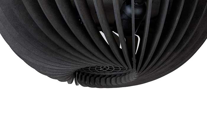 Houten plafondlamp-plafonnier van Blij Design