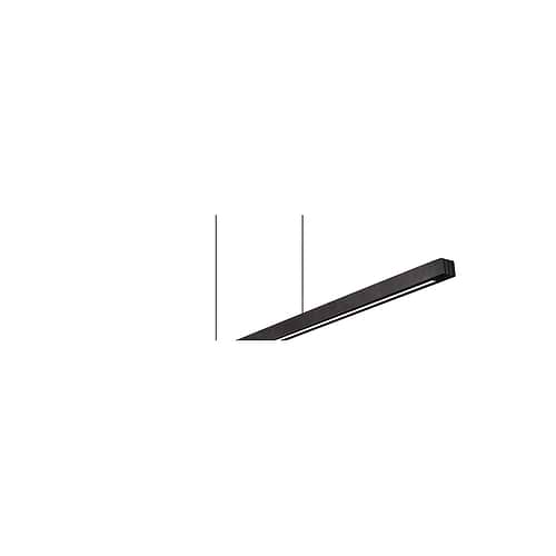 Houten smalle hanglamp