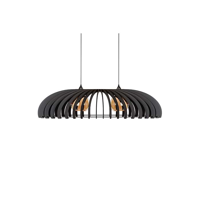 Houten hanglamp