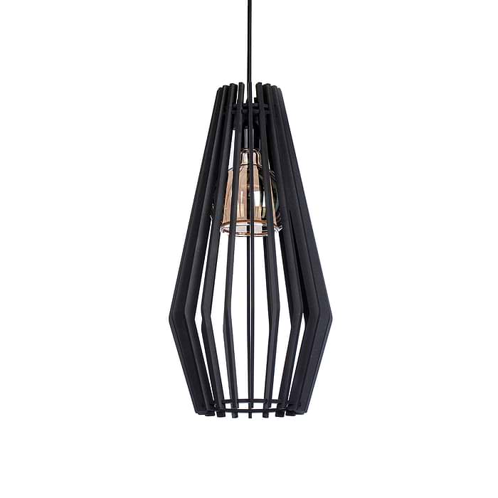 Houten hanglamp