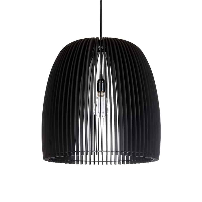 Houten hanglamp