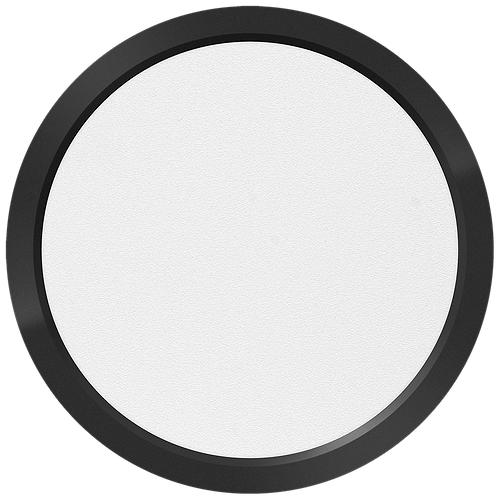 05-PL2364-30. Geavanceerde ronde plafonnier zwarte rand