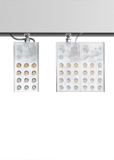 Artimide railverlichting. Projectverlichting voor bedrijven, kantoren, winkels, schepen, horeca, ontvangstruimtes, etc. Grote collectie projectverlichting bij Webo.