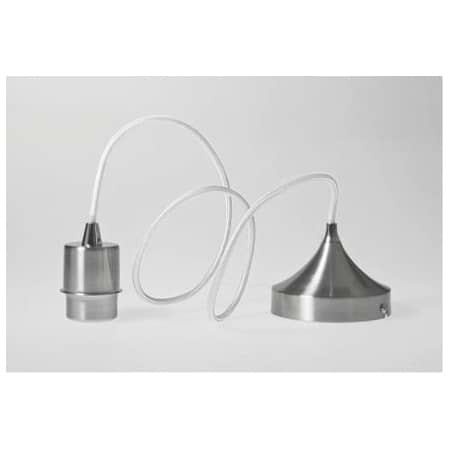 Kabelset hanglamp peer staal 1-lichts "Iron" 1