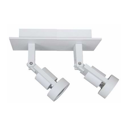 Technische plafondlamp met twee spots