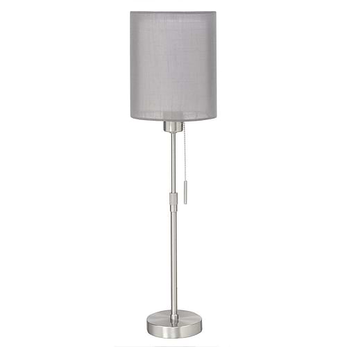 Lampenkap Kap Cylinder Camelot Antraciet Ø18 cm. + binnenkap 14 cm.