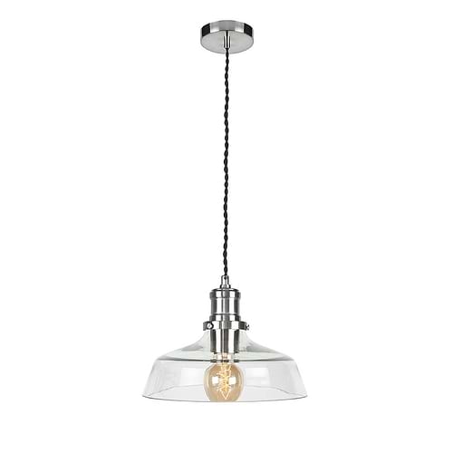Hanglamp Swindon E27 + glas helder