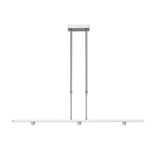 Hanglamp Telescope Pendel Straight 3xE27 Nikkel-mat + pushdimmer