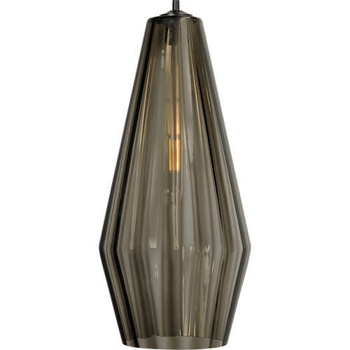 Glass Diamond Ø27x60cm smoke/fumé -  - MASTERLIGHT