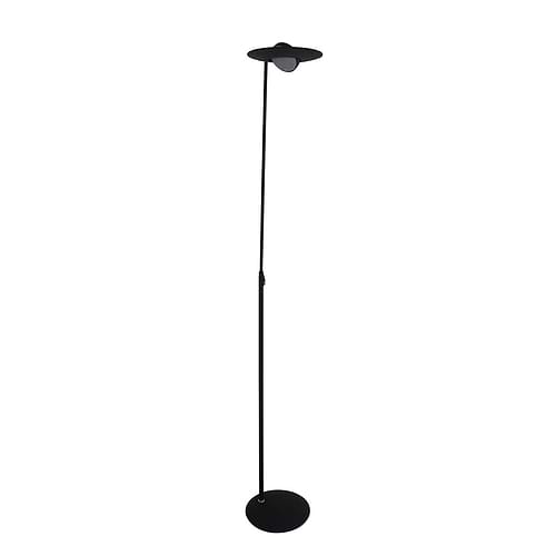 Vloerlamp 1-lichts LED STEINHAUER - 1477ZW - Vloerlamp- Steinhauer- Zenith LED- Design - Modern- Zwart - Metaal