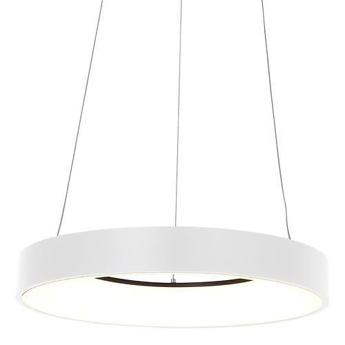 Hanglamp rond 48cm 40w 2700K - wit - Ringlede - Steinhauer