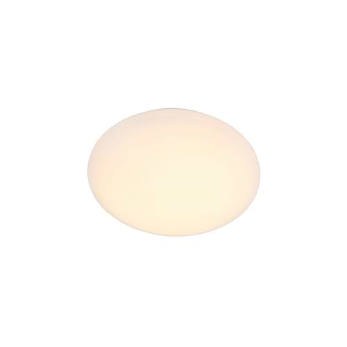 Plafondlamp- plafonnier- rond 12w 22cm STEINHAUER - 7827W - Plafondlamp- Steinhauer- Galaxy- Modern- Wit - Metaal Kunststof