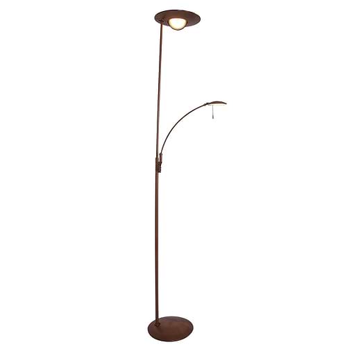 Vloerlamp 2-lichts LED STEINHAUER - 7860BR - Vloerlamp- Steinhauer- Zenith LED- Klassiek- Brons - Metaal