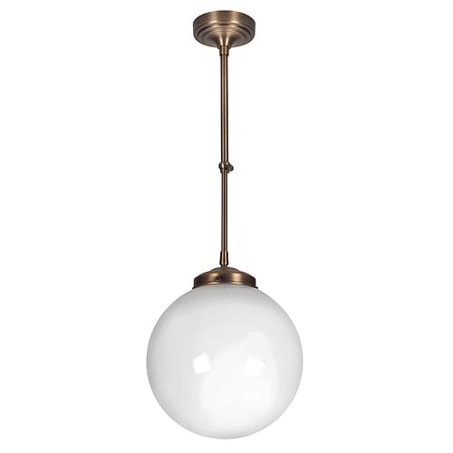 Glas Globe 25cm -  Opaal - Serie Globe - Lampen glas - High Light - G186000