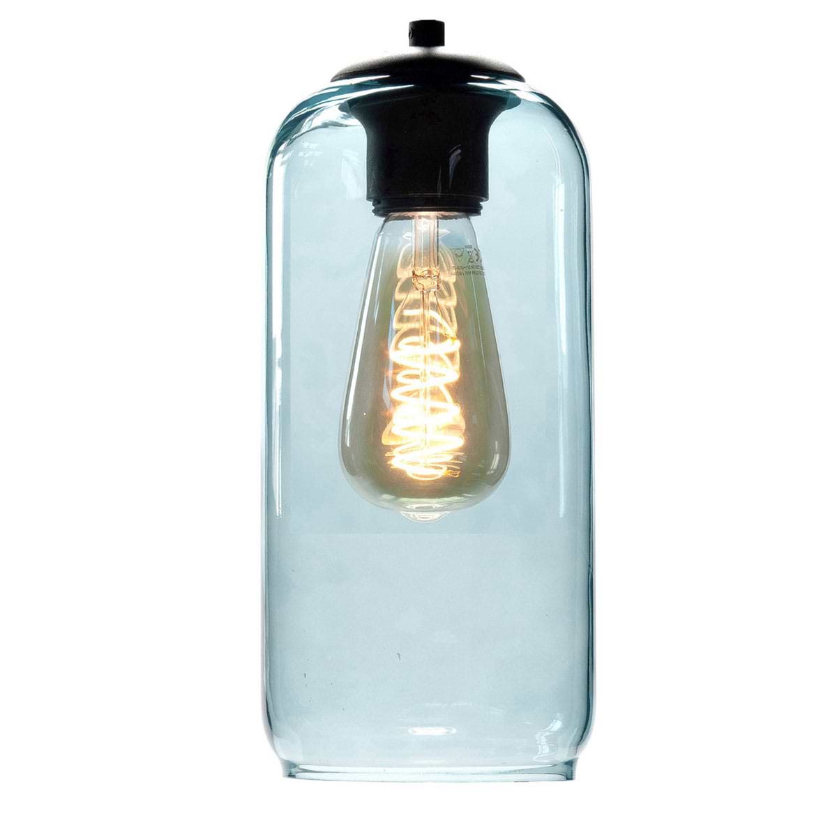 Glas Fantasy Bell - Los glas licht blauw - 22 cm - Dit glas is geschikt voor een E27 fitting - In de glas serie van HIGH LIGHT bevinden zich diverse vormen van dit licht roze glas - Qua tinten heeft u de keuze per variant uit Smoke (transparant zwart) - licht roze - licht groen - licht geel en licht blauw - In onze webshop vindt u bij hanglampen diverse armaturen zonder kappen waar deze glazen prachtig op passen (zoek bijvoorbeeld in de categorie Hanglampen op High Light) - En voor sfeervolle E27 LED lichtbronnen moet u zeker ook even in de categorie LED lichtbronnen kijken - G2042 - 14