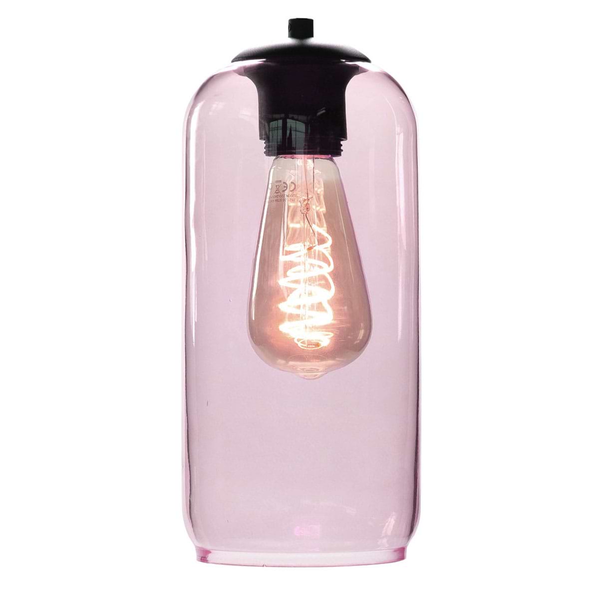 Glas Fantasy Bell - Los glas licht roze - 22 cm - Dit glas is geschikt voor een E27 fitting - In de glas serie van HIGH LIGHT bevinden zich diverse vormen van dit licht roze glas - Qua tinten heeft u de keuze per variant uit Smoke (transparant zwart) - licht roze - licht groen - licht geel en licht blauw - In onze webshop vindt u bij hanglampen diverse armaturen zonder kappen waar deze glazen prachtig op passen (zoek bijvoorbeeld in de categorie Hanglampen op High Light) - En voor sfeervolle E27 LED lichtbronnen moet u zeker ook even in de categorie LED lichtbronnen kijken - G2042 - 06