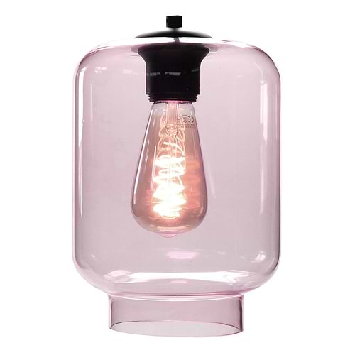 Glas Fantasy Vaso -  Los glas licht roze -  Dit glas is geschikt voor een E27 fitting -  In de glas serie van HIGH LIGHT bevinden zich diverse vormen van dit licht roze glas -  Qua tinten heeft u de keuze per variant uit Smoke (transparant zwart) - licht roze - licht groen - licht geel en licht blauw -  In onze webshop vindt u bij hanglampen diverse armaturen zonder kappen waar deze glazen prachtig op passen (zoek bijvoorbeeld in de categorie Hanglampen op High Light) -  En voor sfeervolle E27 LED lichtbronnen moet u zeker ook even in de categorie LED lichtbronnen kijken -  G2048 - 06