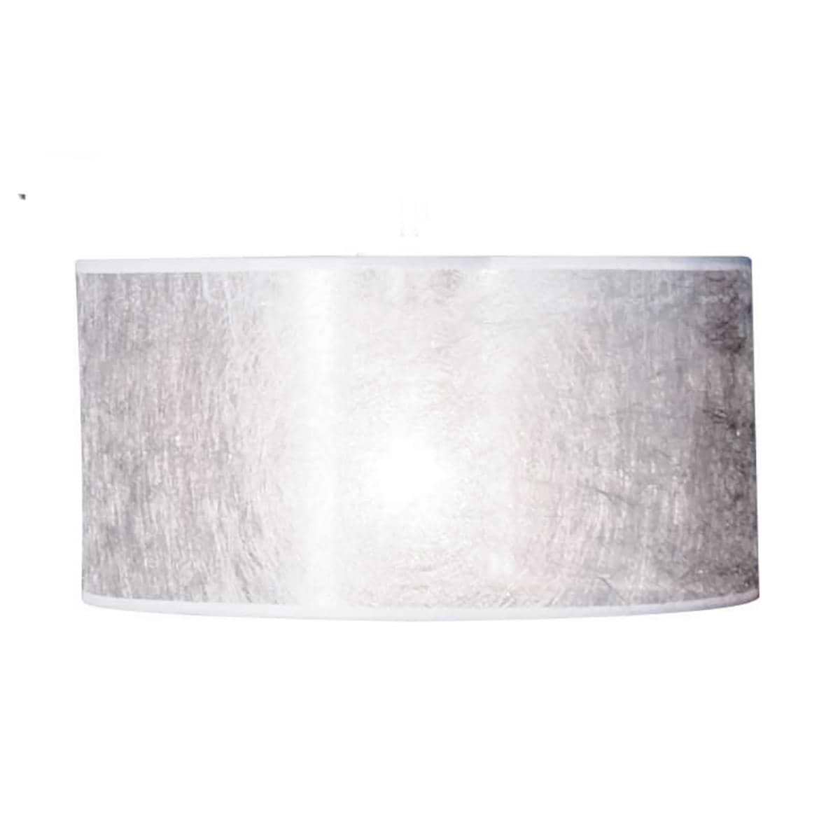 Kap 50*50*20 rond be27 zilver sizoflor - Steinhauer