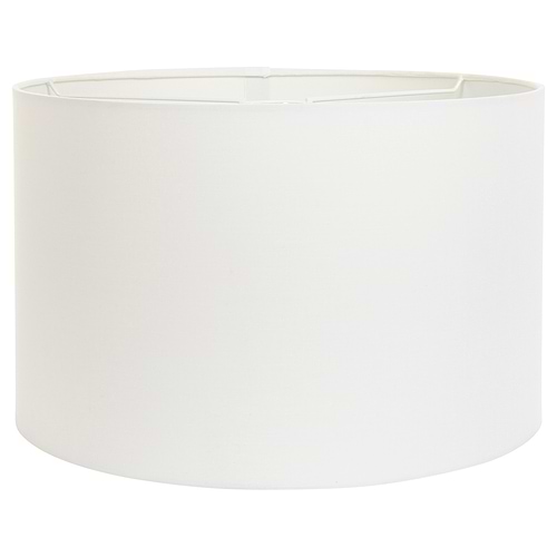 Kap 40*25 rond E27 wit - Mexlite