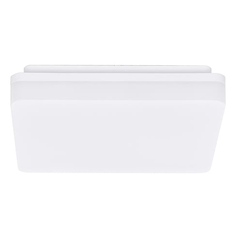 Plafonnier Basic Square 26 cm -  kunststof 18W LED Wit - Serie Basic - Plafondlamp - Plafonnier - High Light - P655400