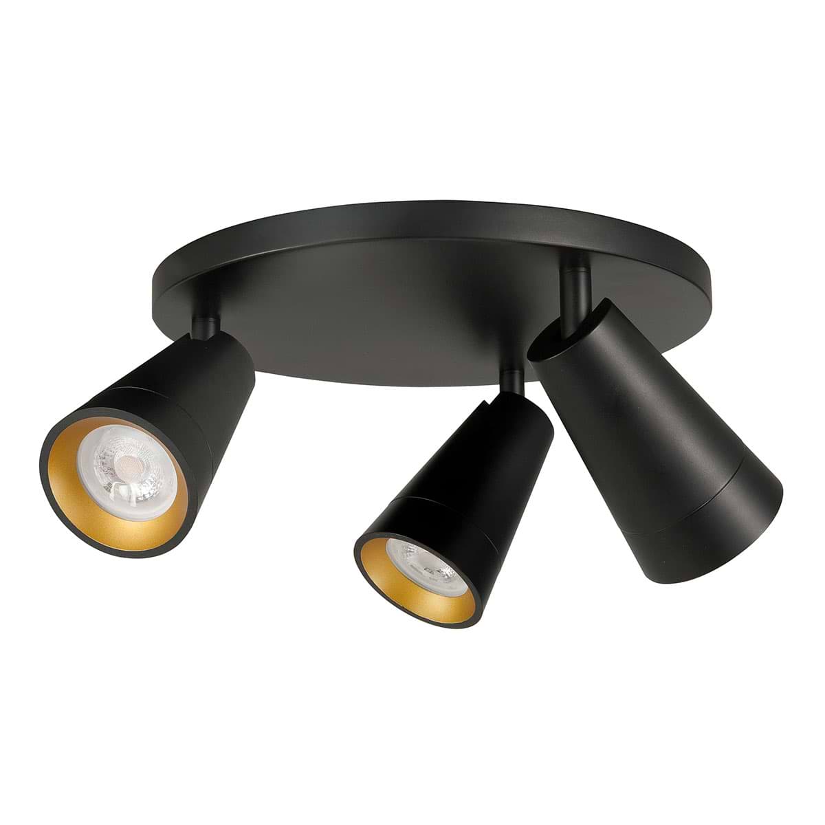 5 cm hoog - De spot zelf heeft een lengte van 8 cm en een diameter van 5