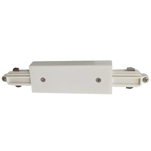 Centraal aansluitstuk voor witte spanningrail -  Dit centraal aansluitstuk maakt onderdeel uit van de moderne railverlichting RSWebo-1 van High Light -  Dit moderne 1 fase railsysteem van Highlight  kunt u geheel zelf samenstellen -  Het systeem RSWebo-1 beschikt over verschillende lengtes spanningrail - over cilinder en retro bol spots - allerlei koppelstukken - verbinders - bochten en zelfs een adapter voor een eventuele hanglamp -  De set is geheel op maat door u samen te stellen - aan elkaar te koppelen en te voorzien van het gewenste aantal spots - maar in onze shop verkopen we ook een paar complete sets met of drie of vier spots -  Het hele systeem is leverbaar in de kleuren mat zwart en wit -  Alle items in onze webshop met code RSWebo-1 - passen bij elkaar -  De spots zijn te verschuiven - draaibaar en kantelbaar -  De aansluitvoeding zit aan het begin van de rail daar zit ook het kroonsteentje om de aansluiting te maken -  De spots binnen de serie RSWebo-1 zijn geschikt voor een GU10 LED lichtbron van maximaal 35 Watt -  De spots zijn ook dimbaar te maken met een externe wanddimmer (exclusief) -  O5109 - 00