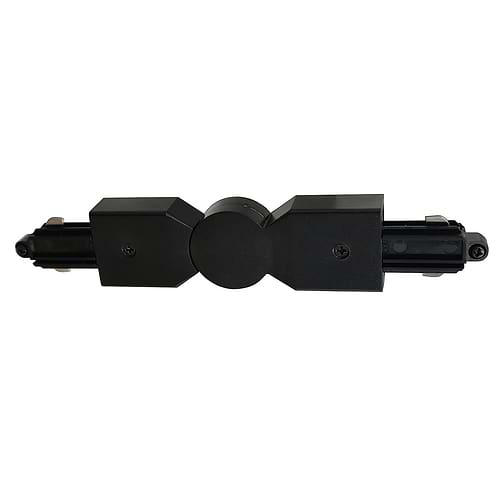 Hoekstuk rail flexibel voor mat zwarte spanningrail -  Dit hoekstuk rail flexibel maakt onderdeel uit van de moderne railverlichting RSWebo-1 van High Light -  Dit moderne 1 fase railsysteem van Highlight  kunt u geheel zelf samenstellen -  Het systeem RSWebo-1 beschikt over verschillende lengtes spanningrail - over cilinder en retro bol spots - allerlei koppelstukken - verbinders - bochten en zelfs een adapter voor een eventuele hanglamp -  De set is geheel op maat door u samen te stellen - aan elkaar te koppelen en te voorzien van het gewenste aantal spots - maar in onze shop verkopen we ook een paar complete sets met of drie of vier spots -  Het hele systeem is leverbaar in de kleuren mat zwart en wit -  Alle items in onze webshop met code RSWebo-1 - passen bij elkaar -  De spots zijn te verschuiven - draaibaar en kantelbaar -  De aansluitvoeding zit aan het begin van de rail daar zit ook het kroonsteentje om de aansluiting te maken -  De spots binnen de serie RSWebo-1 zijn geschikt voor een GU10 LED lichtbron van maximaal 35 Watt -  De spots zijn ook dimbaar te maken met een externe wanddimmer (exclusief) -  O5112 - 01