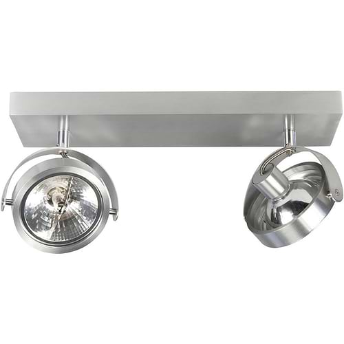 Spot Malta 2 X 4W G9 LED balk Alu dimbaar - Serie Malta - High Light - S741730