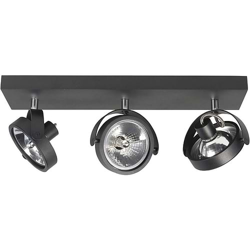 Spot Malta 3 X 4W G9 LED balk Zwart dimbaar - Serie Malta - High Light - S741801