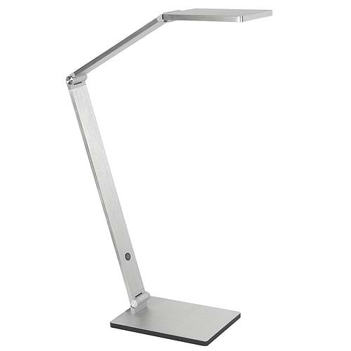 Bureaulamp - leeslamp - bedlamp - tafellamp Galaxy 8W LED 2700K Nikkel Mat - Serie Galaxy - Tafellamp - High Light - T149030