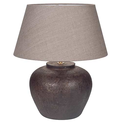 Lampenkap Pulkap 35 - 25 - 19 Linnen Naturel 22 - Serie Pulkap Linnen - Lampenkap - High Light - O432437