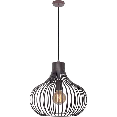 Hanglamp 'Aglio' 38cm Bruin/Brons FREELIGHT - H 7842 B
