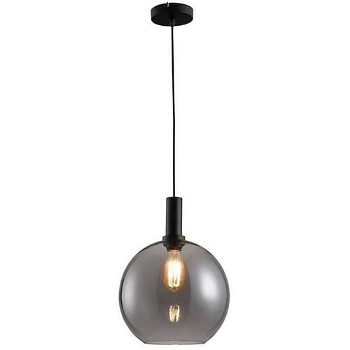 Hanglamp Chandra rookglas Ø30 1-lichts FREELIGHT - H9430SK