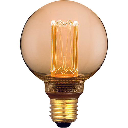 5W LED bol gold 8cm E27 1800K 3 standen FREELIGHT - L503G