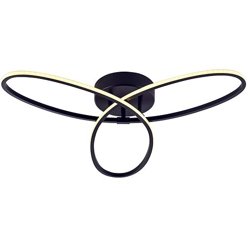 Plafondlamp 'Spike' 21W Zwart FREELIGHT - PL 1390 Z