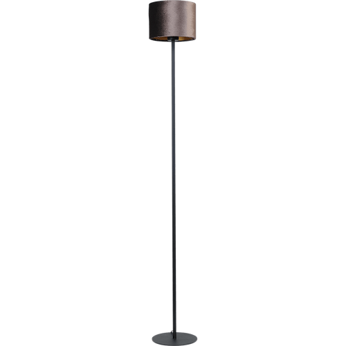 Vloerlamp Venus 1-lichts zwart hoogte 150cm