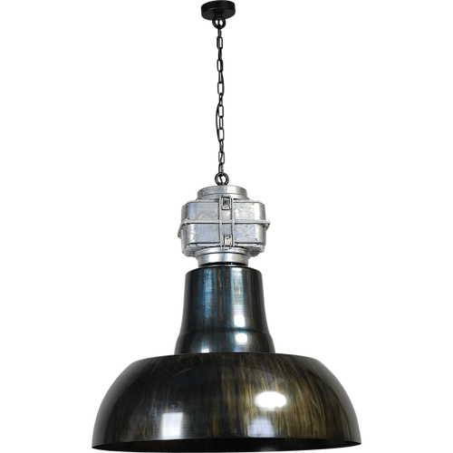 Industriële hanglamp Model 02 dappled oil Ø 77