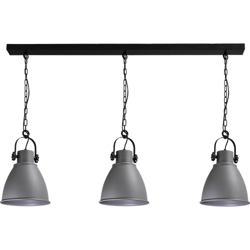 Industriële hanglamp Model 07  beton look 3-lichts