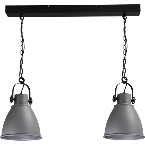 Industriële hanglamp Model 07  beton look 2-lichts