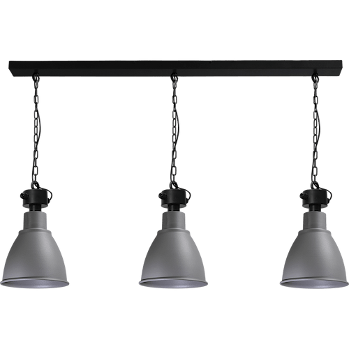 Industriële hanglamp Model 07 beton look 3-lichts