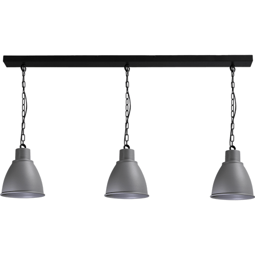 Industriële hanglamp Model 07  beton look 3-lichts