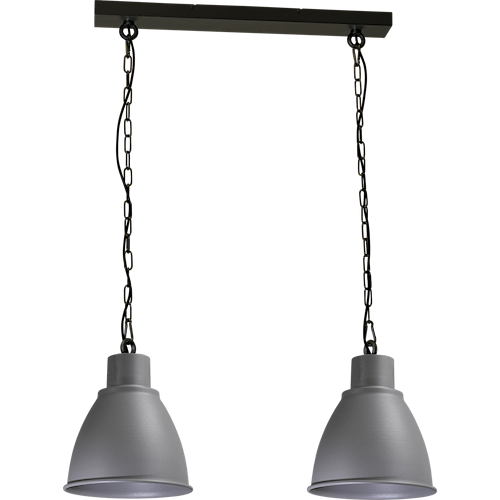 Industriële hanglamp Model 07  beton look 2-lichts