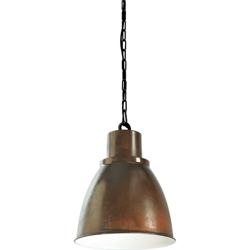 Industriële hanglamp Model 07  roest Ø27