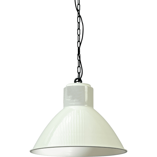 Industriële hanglamp Model 11 wit Ø44
