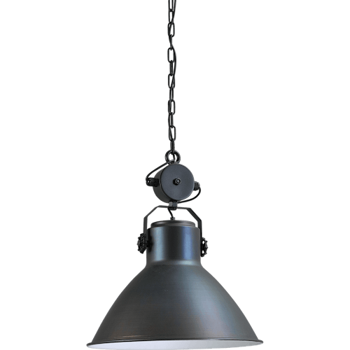 Industriële hanglamp Model 11 gun metal Ø44